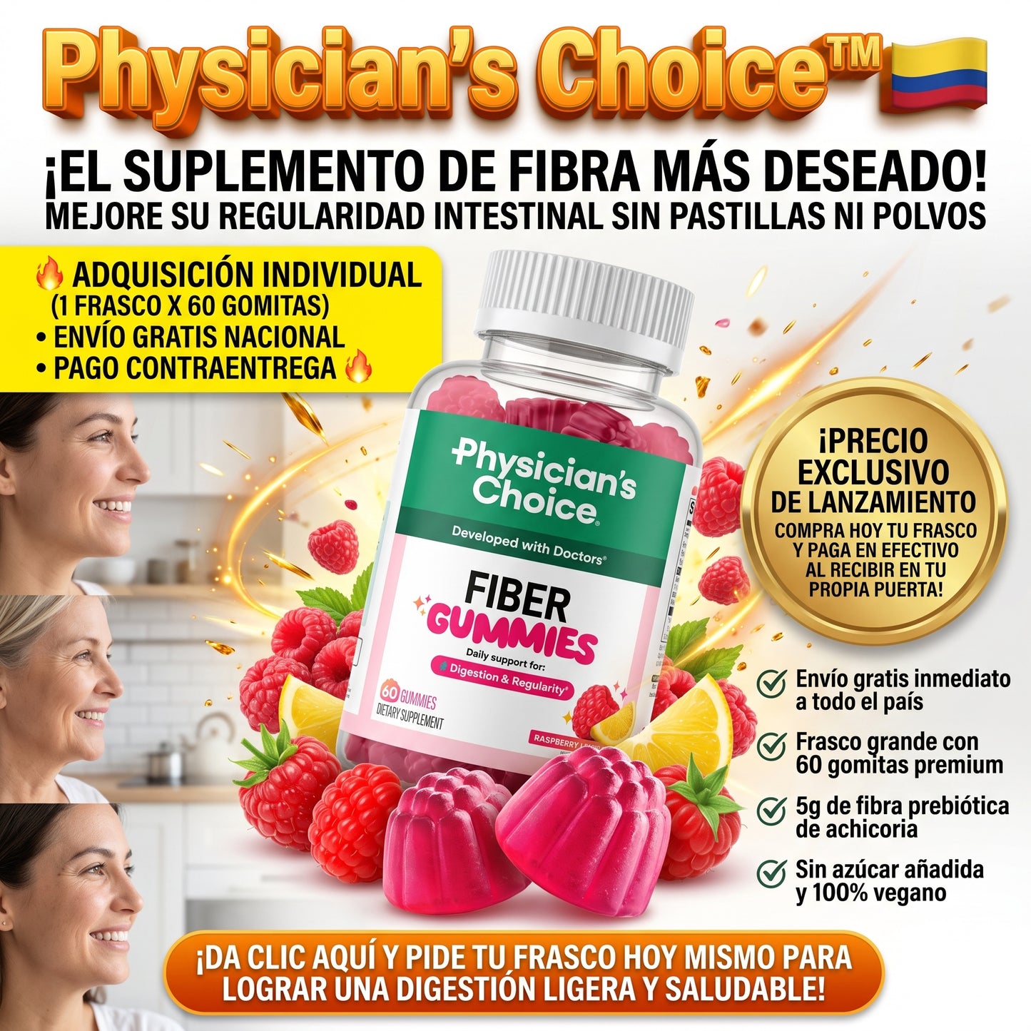 Physician's Choice™ Fiber Gummies