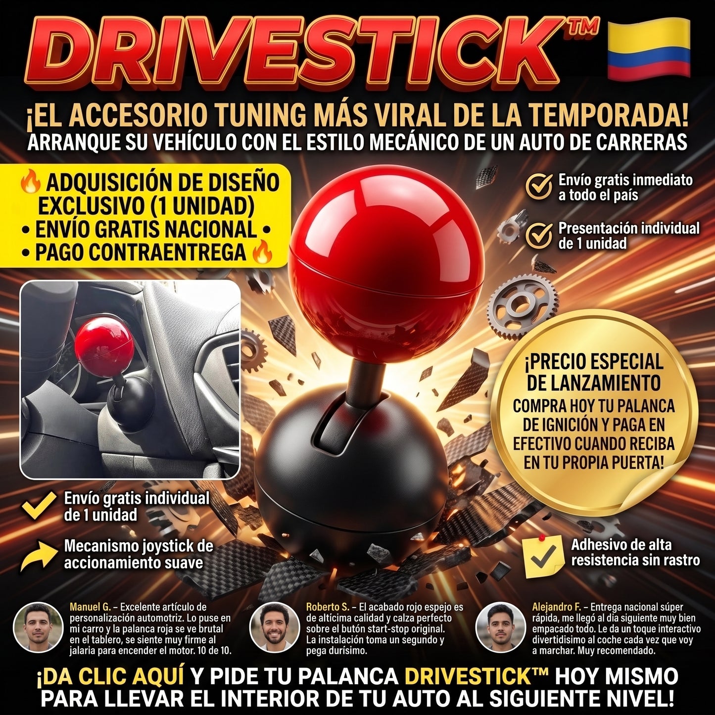 ShiftStart™ Palanca de arranque PRO4